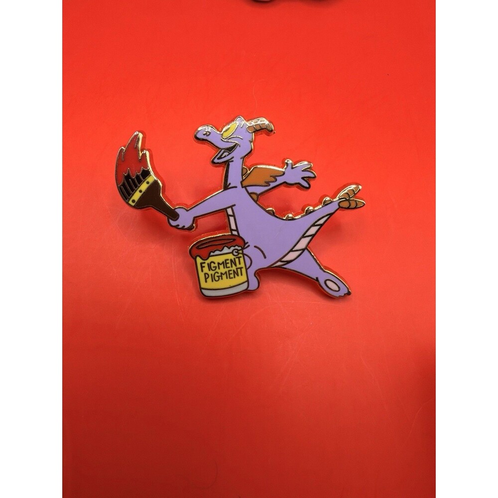 WDI Disney Figment Pigment Paint Can LE 300 from LE 150 Lanyard Set Mog